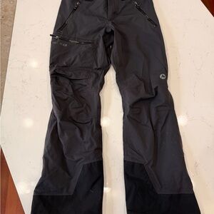 Men's Marmot Black Snow Pants